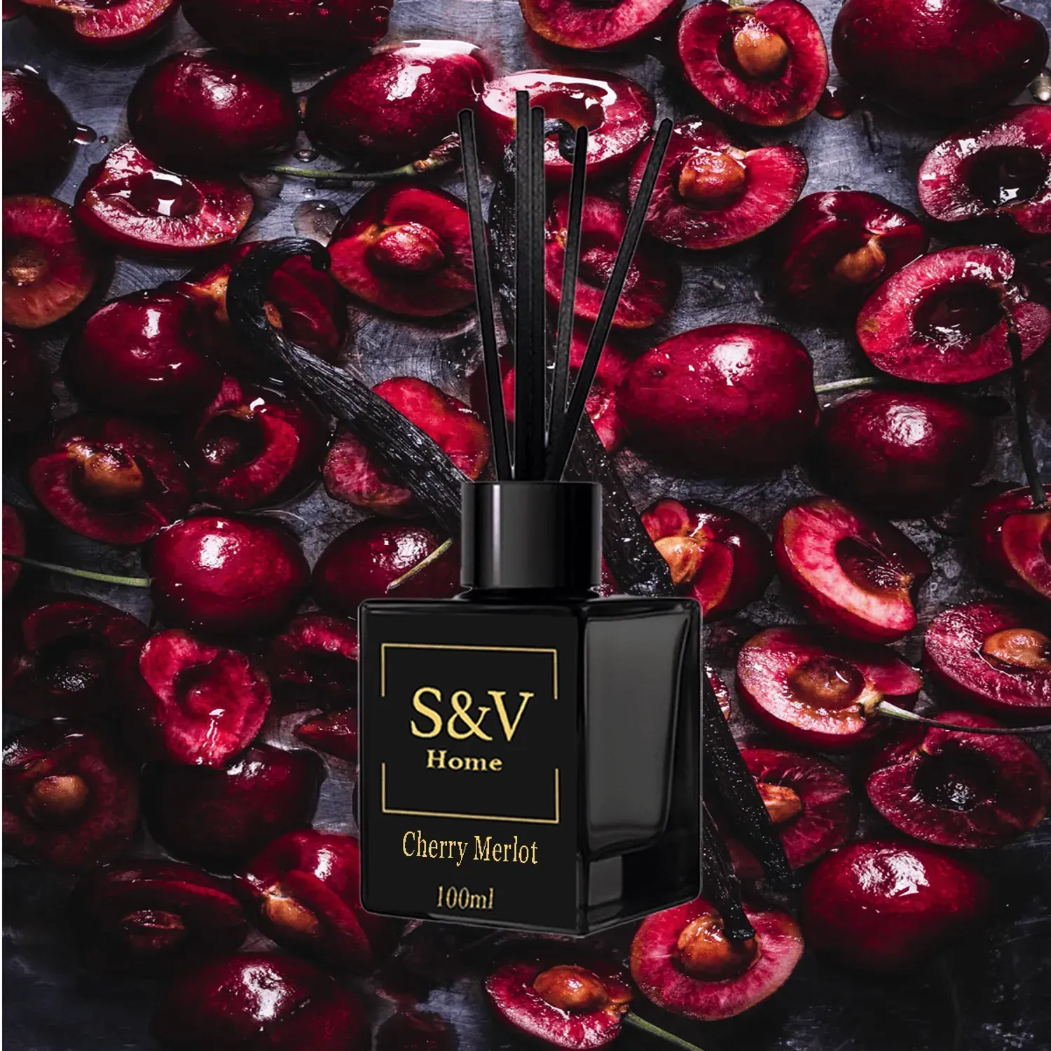S&V Home Cherry Merlot Аромадифузор 100ml