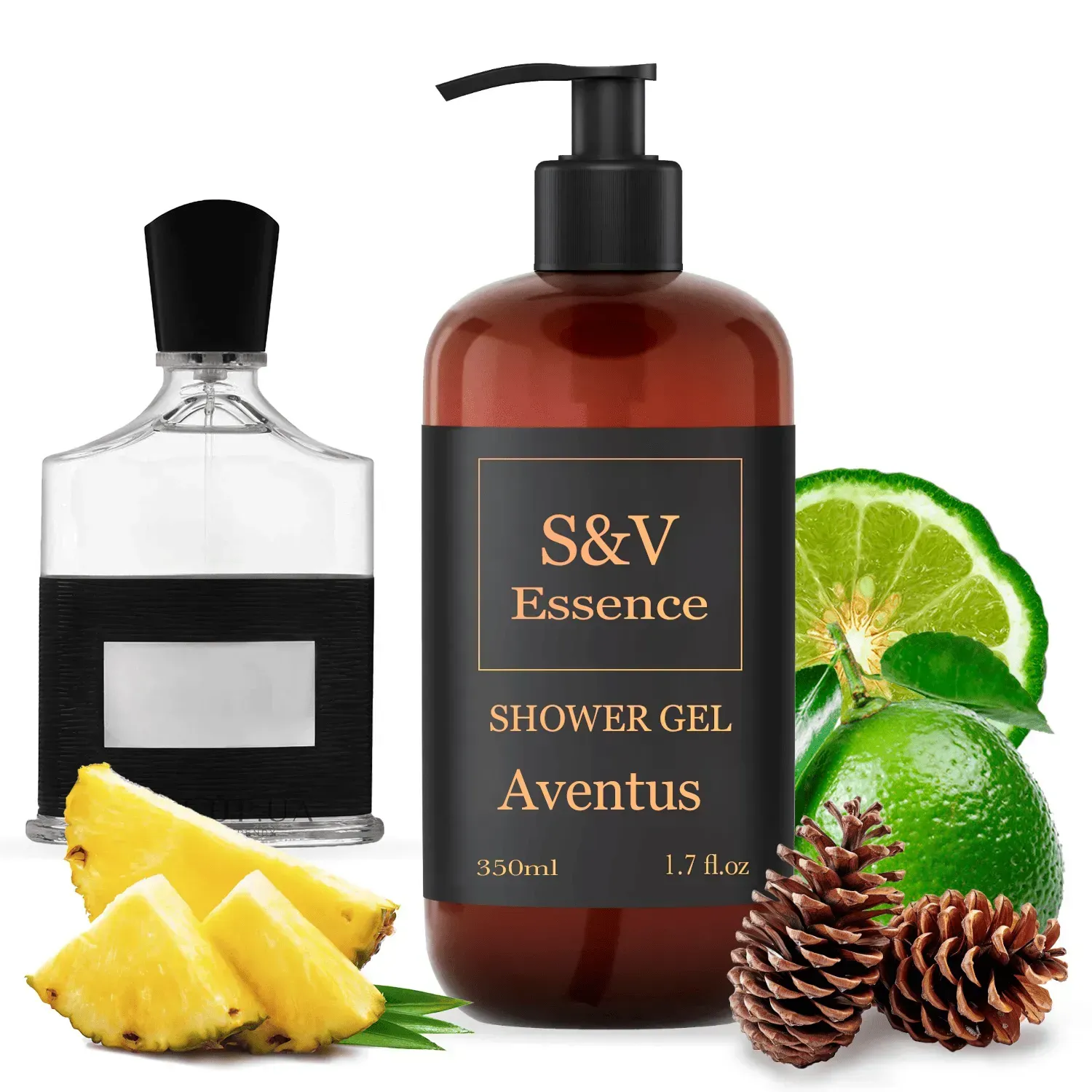 S&V Essence Гель для душа Aventus 350ml