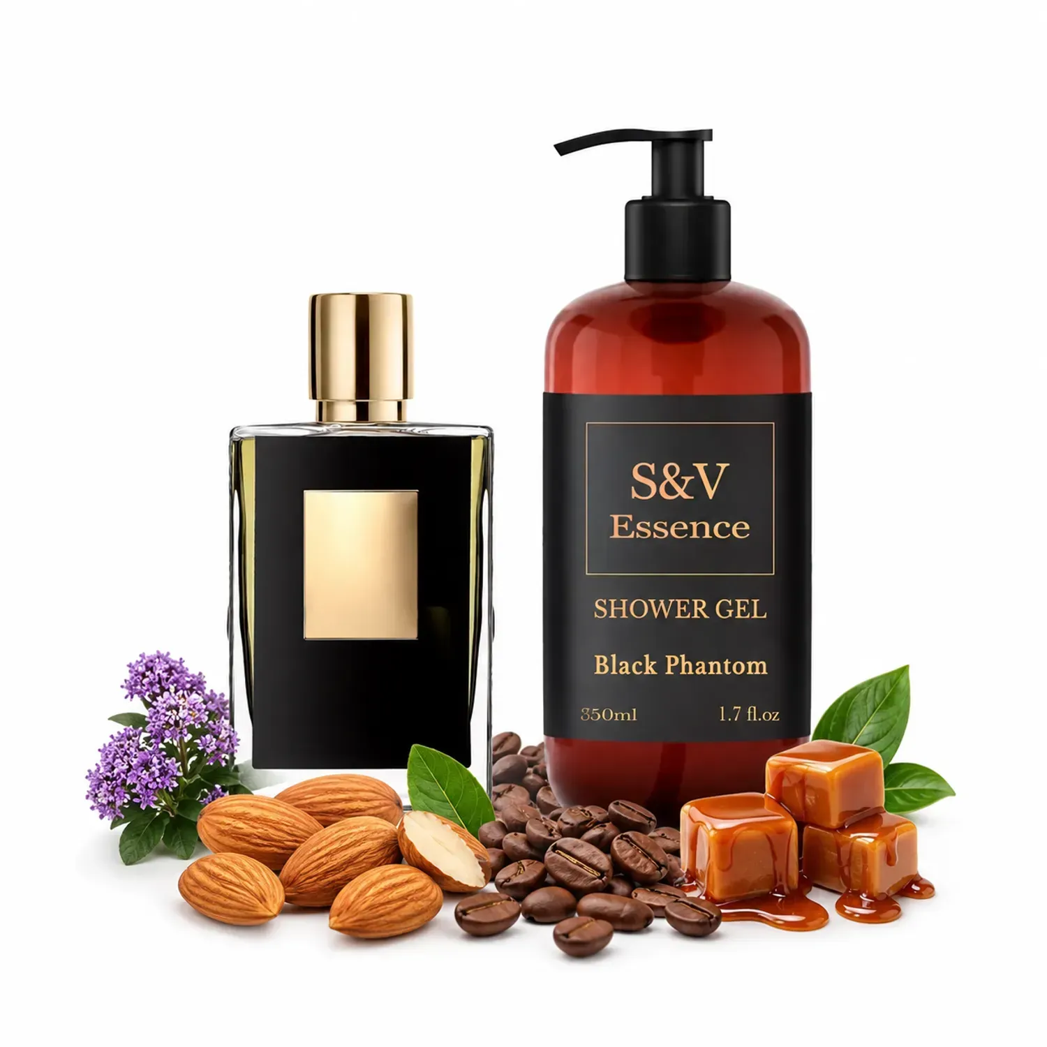 S&V Essence Гель для душа Black Phantom 350ml