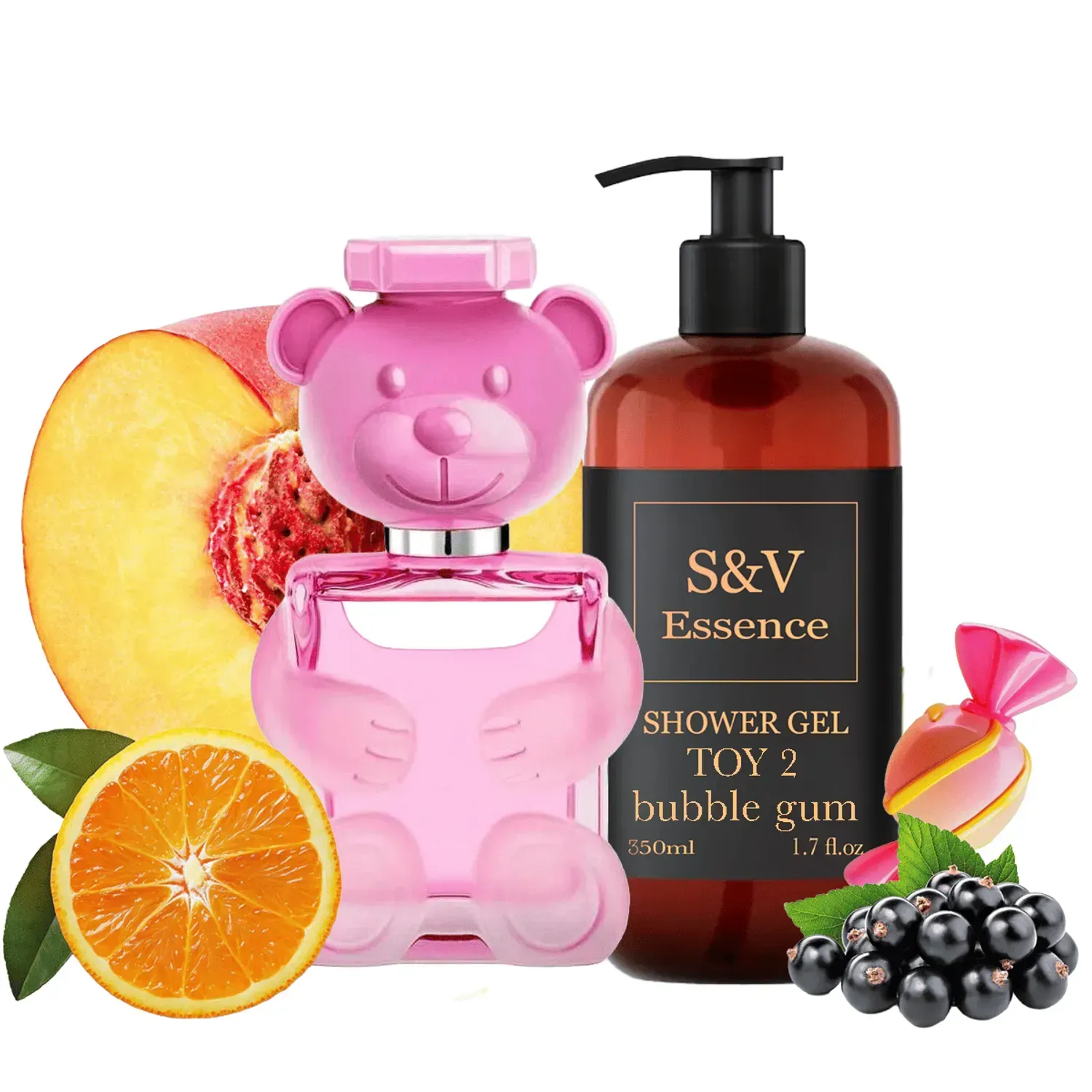 S&V Essence Гель для душа Toy 2 Bubble gum 350ml