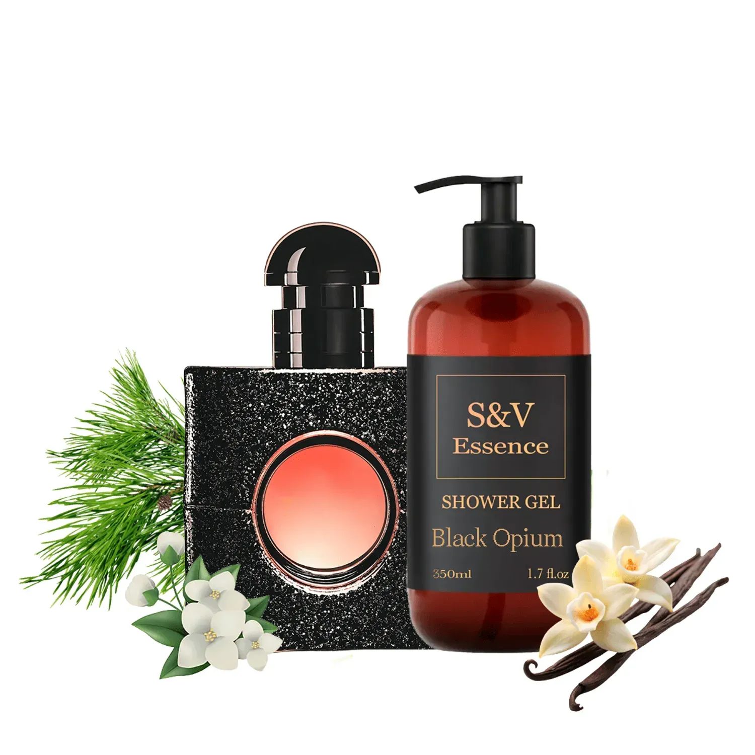 Гель для душа S&V Essence Black Opium 350ml