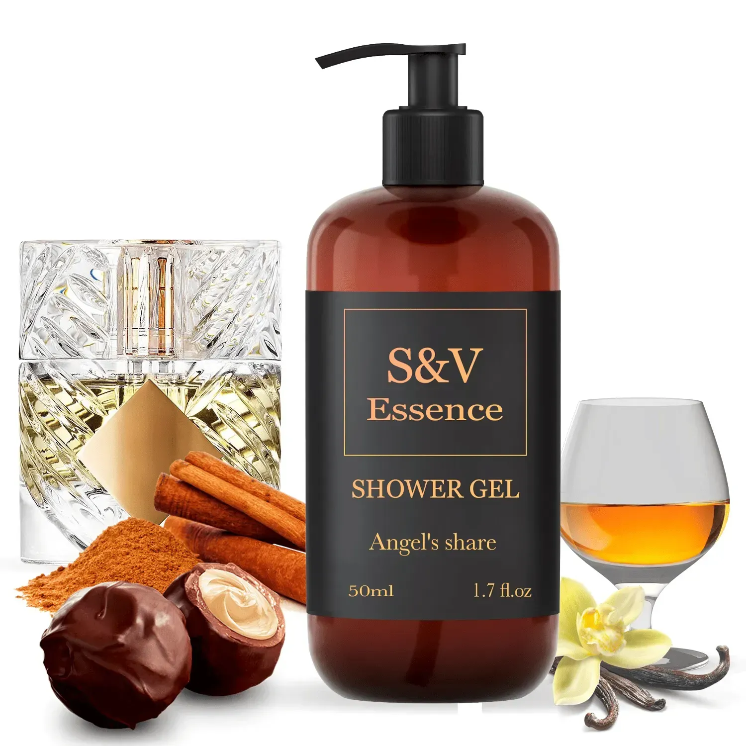 S&V Essence Гель для душа Angel's share 350ml