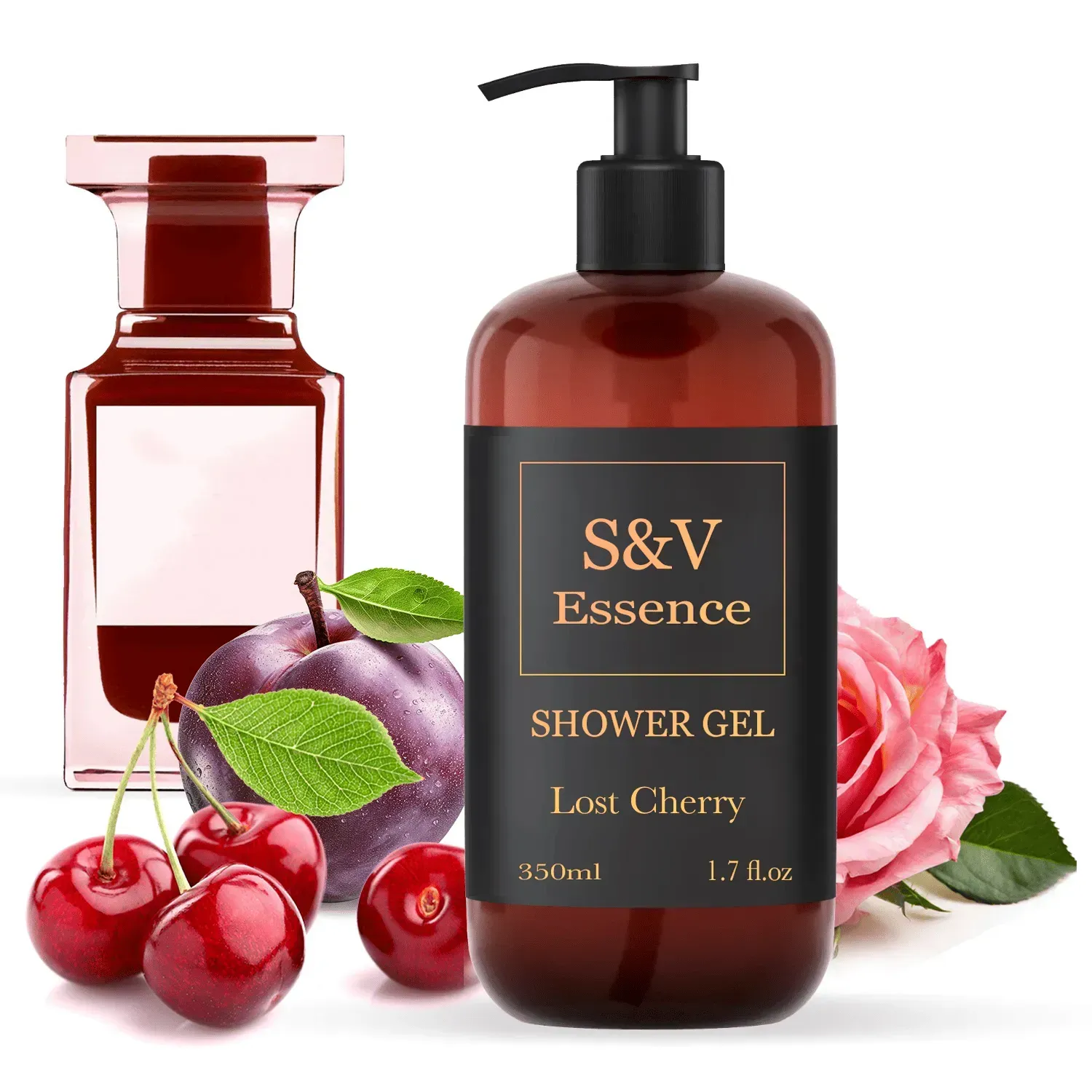 S&V Essence Гель для душа Lost Cherry 350ml
