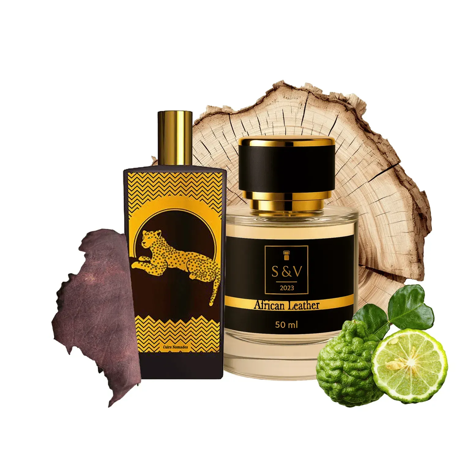 Парфуми для чоловіків та жінок S&V Essence (African Leather) Incredible Eau de Parfum 50 ml